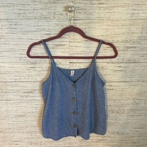 BP Denim Top | SIZE S